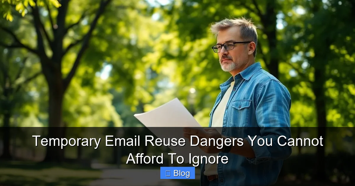 Temporary Email Reuse Dangers You Cannot Afford To Ignore