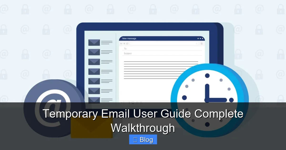 Temporary Email User Guide Complete Walkthrough