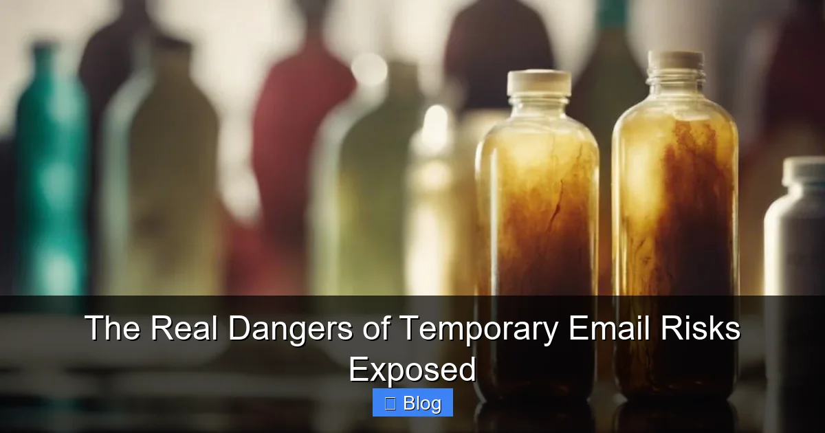 The Real Dangers of Temporary Email Risks Exposed