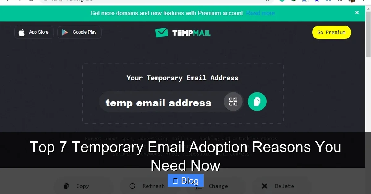 Top 7 Temporary Email Adoption Reasons You Need Now