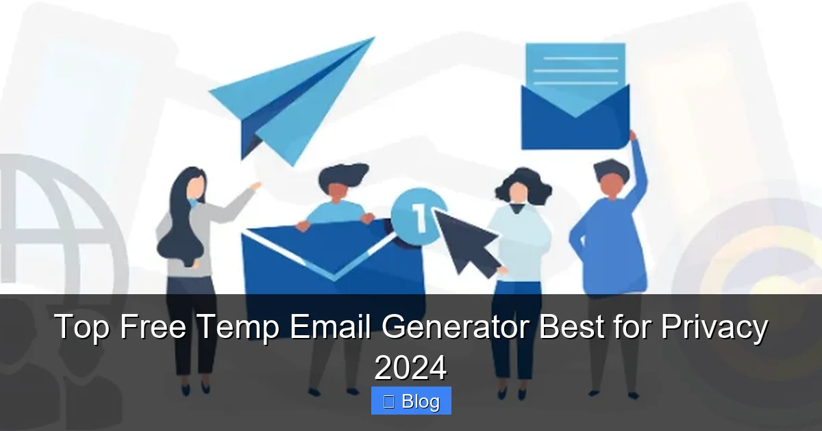 Top Free Temp Email Generator Best for Privacy 2024