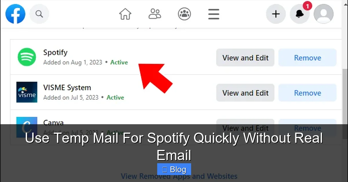 Use Temp Mail For Spotify Quickly Without Real Email